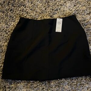 Abercrombie & Fitch Black Mini Skort